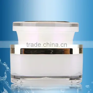 Acrylic Jar and Round Square Lotion Bottles thumbnail-1