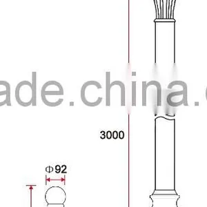 C070 Aluminum Sand Casting Lamp Drum thumbnail-2