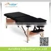 Portable Folding Wooden Massage Bed Used Hospital Massage With Soft PU Leather thumbnail-3