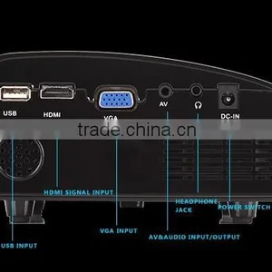 New Full HD 1080P Projector Movie Proyector Mini Projector RD802 thumbnail-4