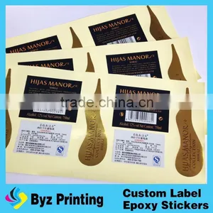 Private Custom Wine Bottle Label, Red Wine Label, Private Label Wine thumbnail-1