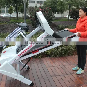 Body Fit Treadmill With Hand Pulse, Incline, Time, Speed, Distance, Body Fat and Calories and More Functions thumbnail-2