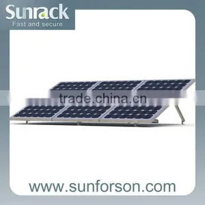 High Quality Aluminum Adjustable Tilt Roof Mounting Bracket thumbnail-3