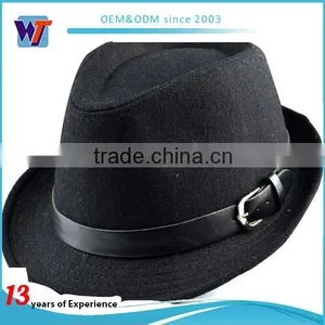 Custom Your Own Logo Cheap Price Felt Hat thumbnail-1