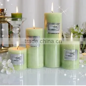 Personalized Pillar Wax Candles for Holiday Celebrations thumbnail-1