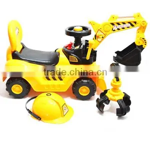 Best Gift for Your Baby! Outdoor Toy Excavator for Kids/Mini Toy Car With Music Made in China. thumbnail-2