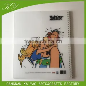 Custom pp Cover Bluk Spiral Notebook for Promotion thumbnail-5
