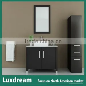 Espresso Matte Wilson and Fisher Patio Furniture Bathroom Cabinets thumbnail-6