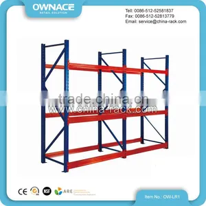 Sturdy and Durable Long Span Heavy Duty Warehouse Pallet Rack thumbnail-1