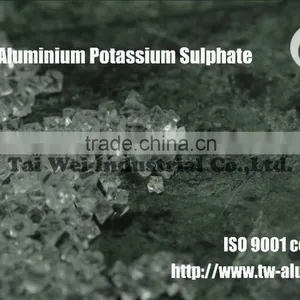 High Qulity Taiwan Manufacturer Food Additives Aluminium Potassium Sulphate thumbnail-1