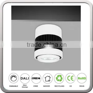 3 Years Warranty Aluminum Frame Cob Led Surface Mounted Downlight thumbnail-3