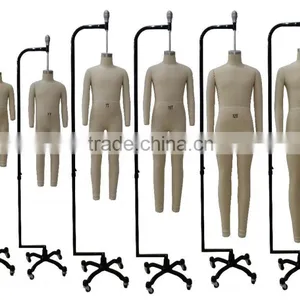 Kids Full Body Tailoring Mannequin for Clothes Fitting thumbnail-2