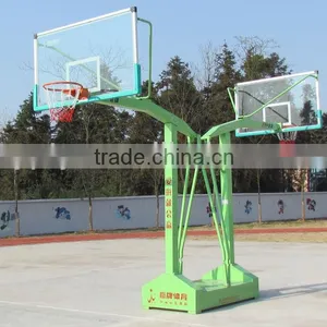 Single-arm Outdoor/indoor Basketball Stand thumbnail-1