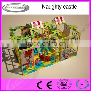 Hot Selling New Design Jungle Series Children Indoor Playground Naughty Castle thumbnail-1