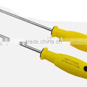 Power Long Handle Screwdriver/screwdriver With Rubber Handle thumbnail-2
