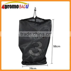 Lightweight Mesh Drawstring Basketball Bag Sprot Beach Ball Bag thumbnail-1