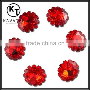 Best Price ! Bling Bling Floral Crystal Stones for Garment Accessories thumbnail-1