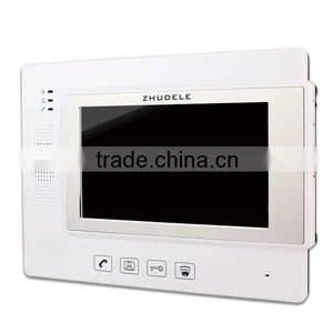 New Video DoorPhone 1 IN 1 Intercom System 7 Inch Screen Monitor Unlocking Hands-Free Intercommunication Night Vision Camera thumbnail-6