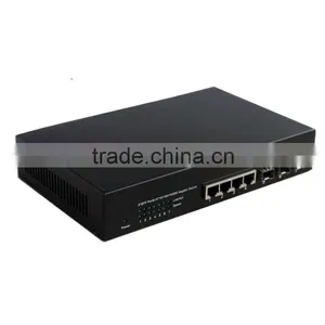4 Ports Gigabit + 3SFP Web Management Fiber Switch thumbnail-1