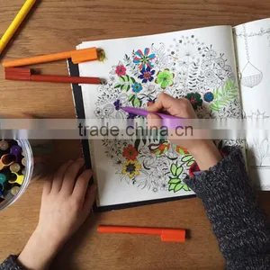 Shenzhen Colouring Secret Garden Adult and Children Drawing Coloring Book Printing thumbnail-1
