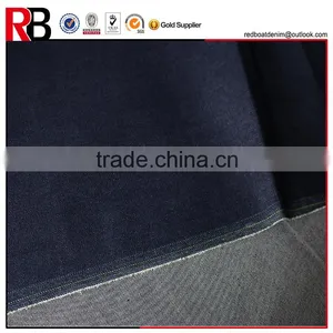 Wholesale Blue Cotton Denim Fabric With Low Price for Boy's Pants thumbnail-1
