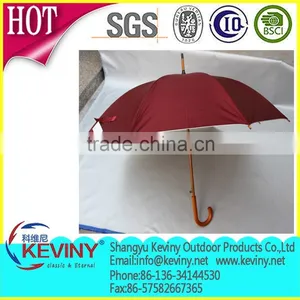 Straight Umbrella Wood Frame Umbrella Auto Open Parasol Produce by Chinease Parapuie Manufacturer thumbnail-5
