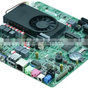 Intel POS Mainboard Celeron 1037u Fanless Industrila Motherboard for All in One pc 8*usb,2*com thumbnail-1
