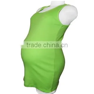 2016 New Plus Size Maternity Cotton Camisole Top for Pregnant Woman thumbnail-3