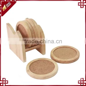 Wooden Holder Coasters Shelf Wooden Teacup Coasters Wk5415 thumbnail-1