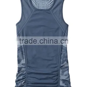 Custom Logo Yoga Vests Gym Tank Top Workout Sports Wear Fashion Tank Top Women thumbnail-4