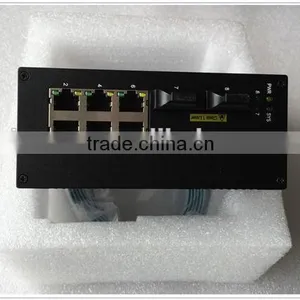 8 Port PoE Managed Fiber Optic Ethernet Switch P608A thumbnail-1