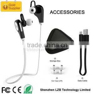 2016 Newest Bluetooth V4.1 Version Sport Stereo Two Way Radio Wireless Bluetooth Earbud Headset Headphones Earphones thumbnail-4
