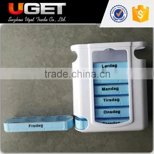 Hot Selling Plastic Travel Portable Drawer Weekly Pill Box thumbnail-3