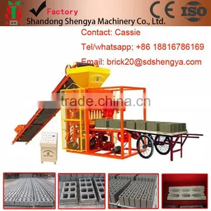 QTJ4-26A Semi-automatic Machines for Making Concrete Block China Supplier thumbnail-1