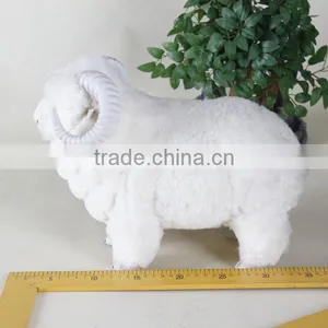 Unstuffed Plush Wire Animals Goat Metal Crafts Garden Decoration thumbnail-1