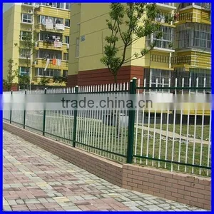 Hot Sales PVC Coated Decorative Square Tube Welded Zinc Ornamental Steel Fence Residential Iron Fence thumbnail-5