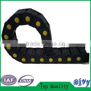 Full Sizes Electrical Cable Hanging Bridge Plastic Channel Black Chain thumbnail-1