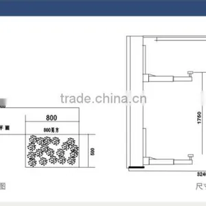 2-post 3.5T Single Side Lock Car Floor Lift thumbnail-3