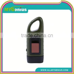 Newest Hand Crank Flashlight ,T0C0046, Solar Camping Light for Outdoor thumbnail-1