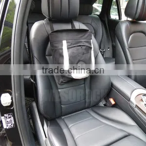 Car Garbage Can With Removable Liner Auto Trash Bag Car Storage Bag thumbnail-4