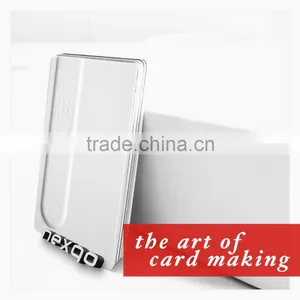 High Quality Emboss Mirror Metal Business Card thumbnail-1