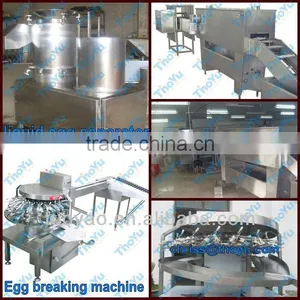 Automatic Fresh Egg Cleaning, Breaking Machine (SMS: 0086-15937167907) thumbnail-1