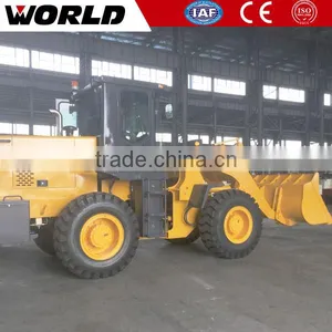 W156 Small Road Construction Wheel Loader 5ton Payloader for Sale thumbnail-6
