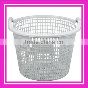80L Round Laundry Basket/plastic Storage Basket thumbnail-1