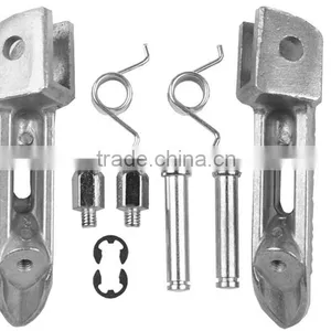 Front Footrest Foot Pegs For Suzuki GSXR1000 GSXR600 GSXR750 2001-2014 02 03 New thumbnail-3