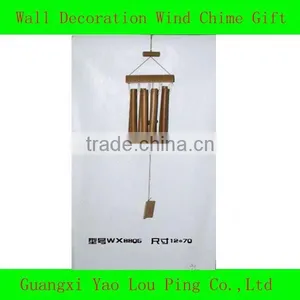 Handmde Wooden Heart-shape Wind Chime Unique Wind Chime Ornament thumbnail-1