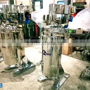Tubular Bowl Centrifuge Used for Oil Water Separation in Coconut Oil Mill thumbnail-1