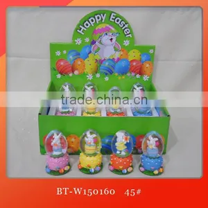 Easter Water Globe Resin Water Ball Polyresin Snow Globe Polyresin Water Ball Easter Snow Ball thumbnail-2