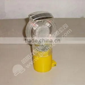 Solar Traffic Light, Portable Warning Light, Traffic Cone Light thumbnail-1