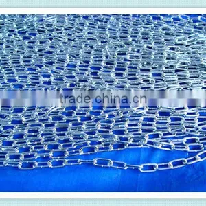 High Quality Silver Galvanized Link Chain thumbnail-1